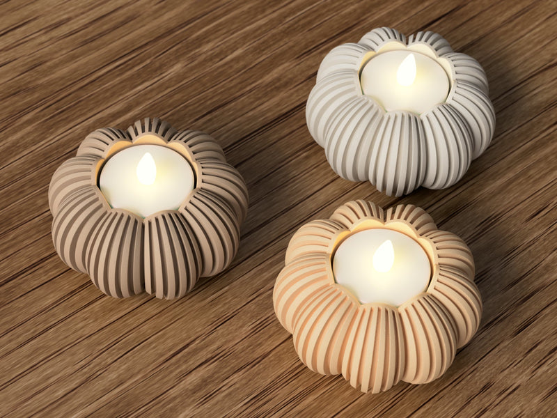 Sabre Græskar fyrfadsstage - Billede 1