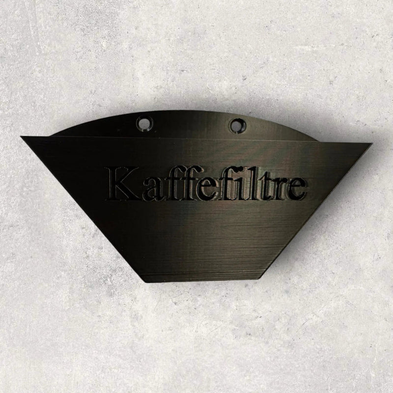 Solid Kaffefilterholder til Væg - Billede 2