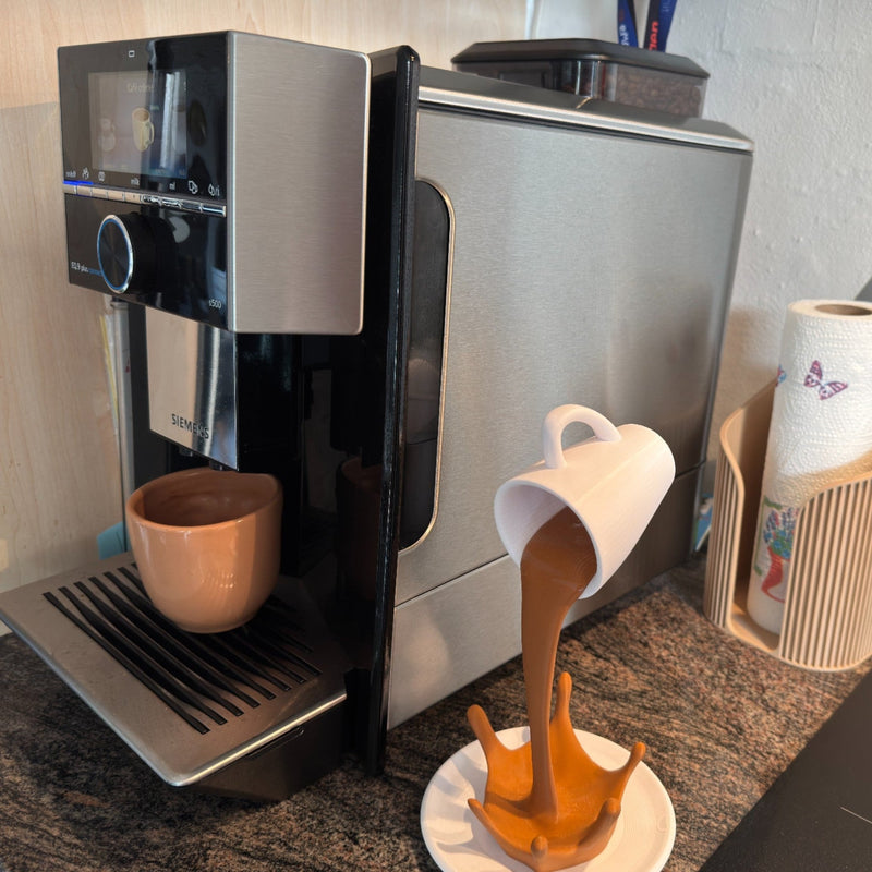 Svævende Kaffekop Dekoration - Billede 4