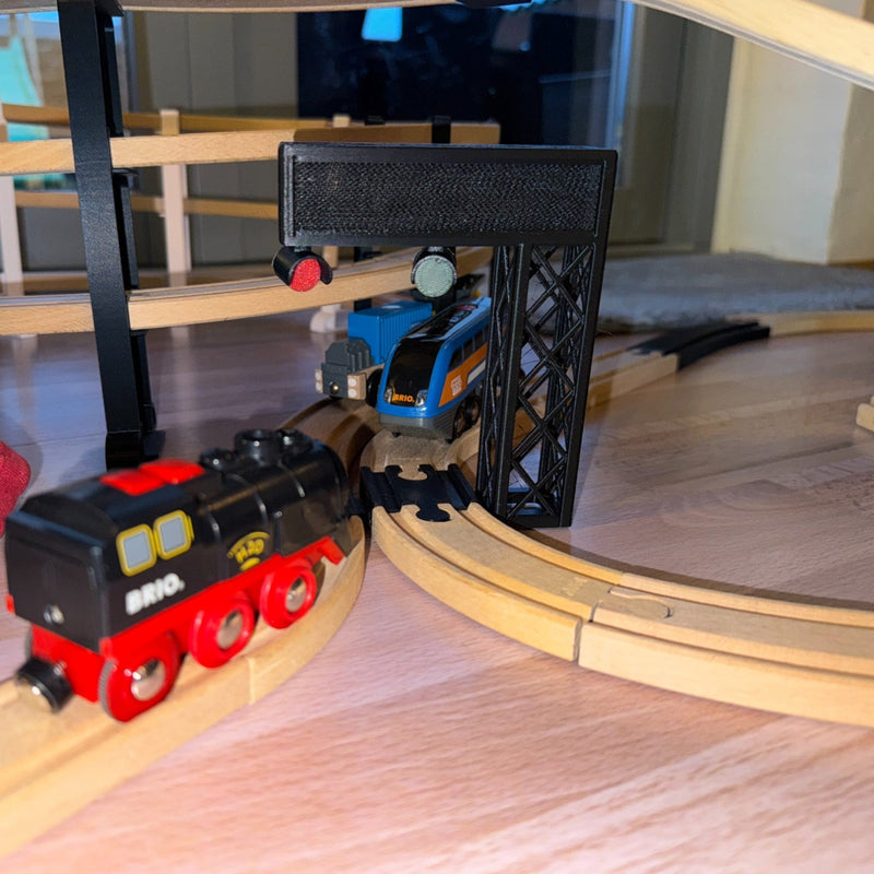 Toglyssignal til Togbaner - Billede 1